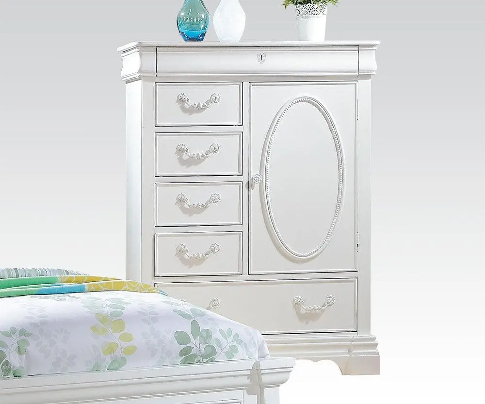 Acme Estrella Youth Chest In White 30246 1