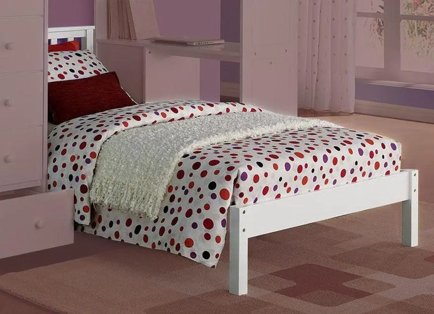 Acme Freya Twin Bed In White 37152 1