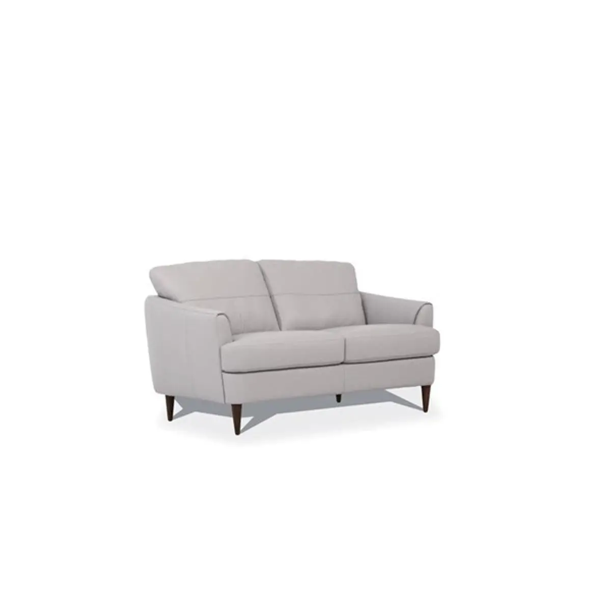 Acme Furniture Helena Loveseat In Pearl Gray 54576 1