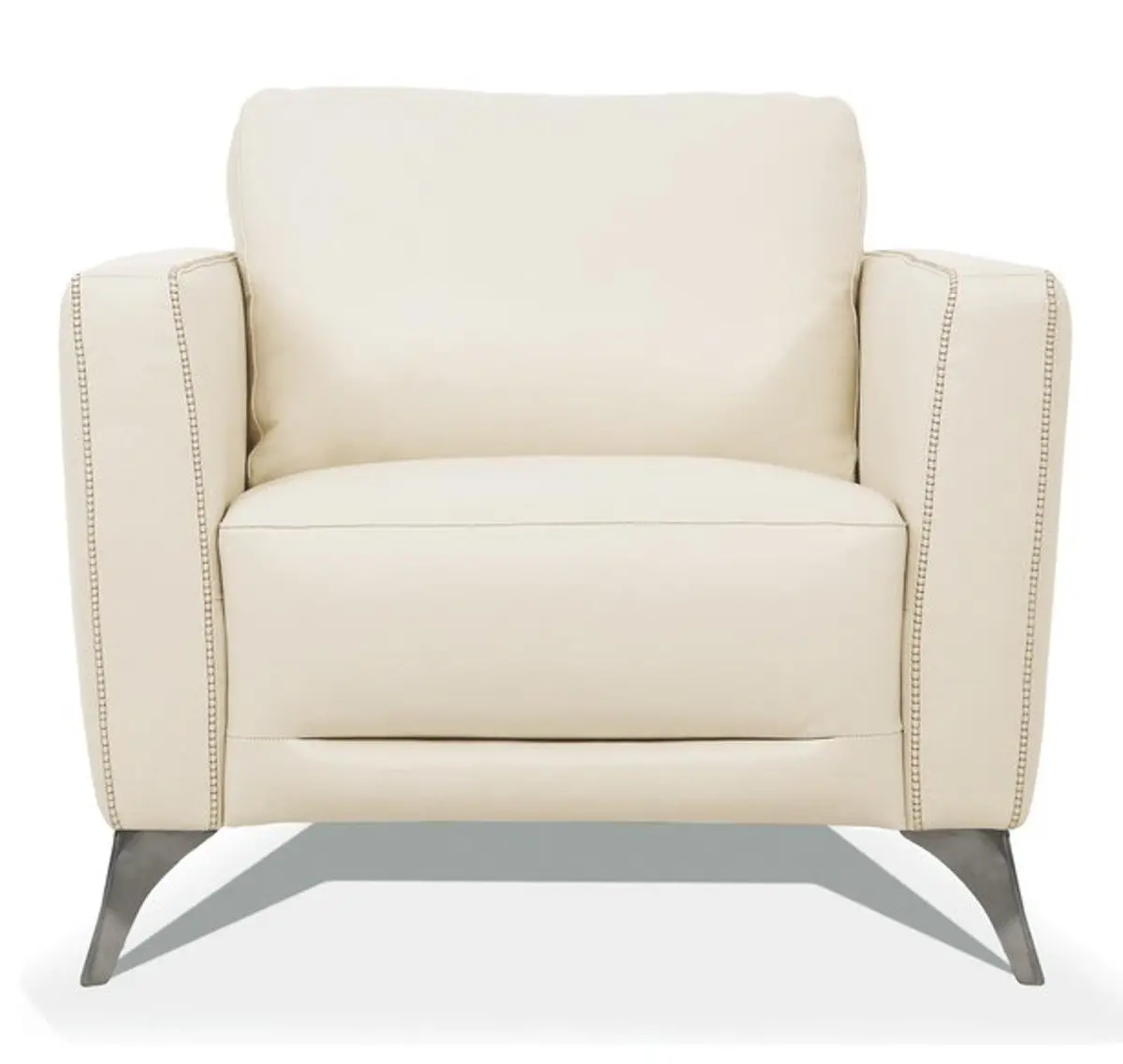 Acme Furniture Malaga Chair In Cream 55007 1