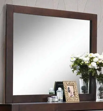 Acme Oberreit Mirror In Walnut 25794 1