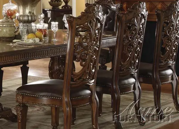 Acme Vendome Cherry Finish Side Chair (Set Of 2) 60003 1