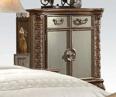 Acme Vendome Chest In Gold Patina 23006 1