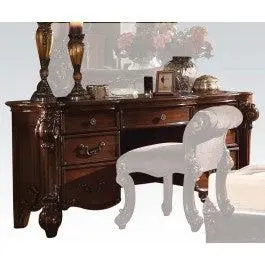 Acme Vendome Vanity Desk In Cherry 22009 1