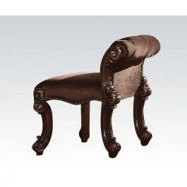 Acme Vendome Vanity Stool In Cherry 22010 1