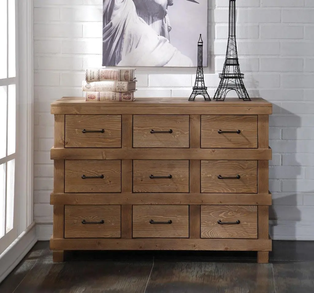 Adams Antique Oak Dresser 1