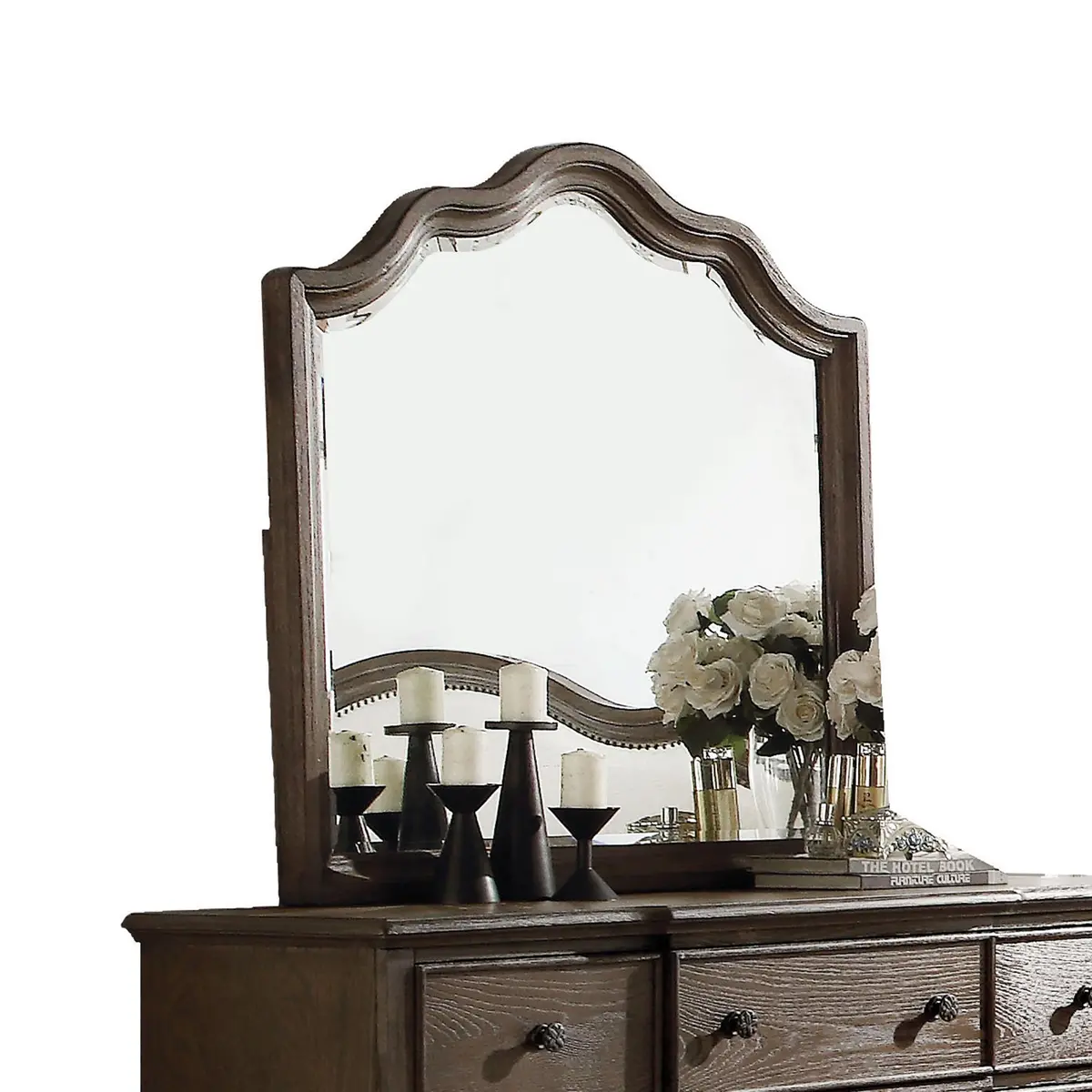 Baudouin Weathered Oak Mirror 1
