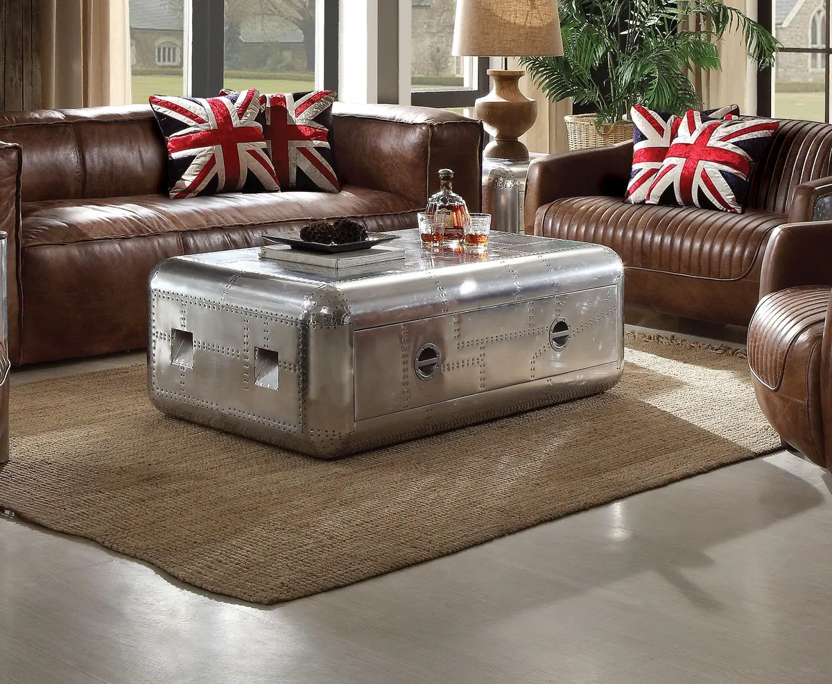 Brancaster Aluminum Coffee Table 1