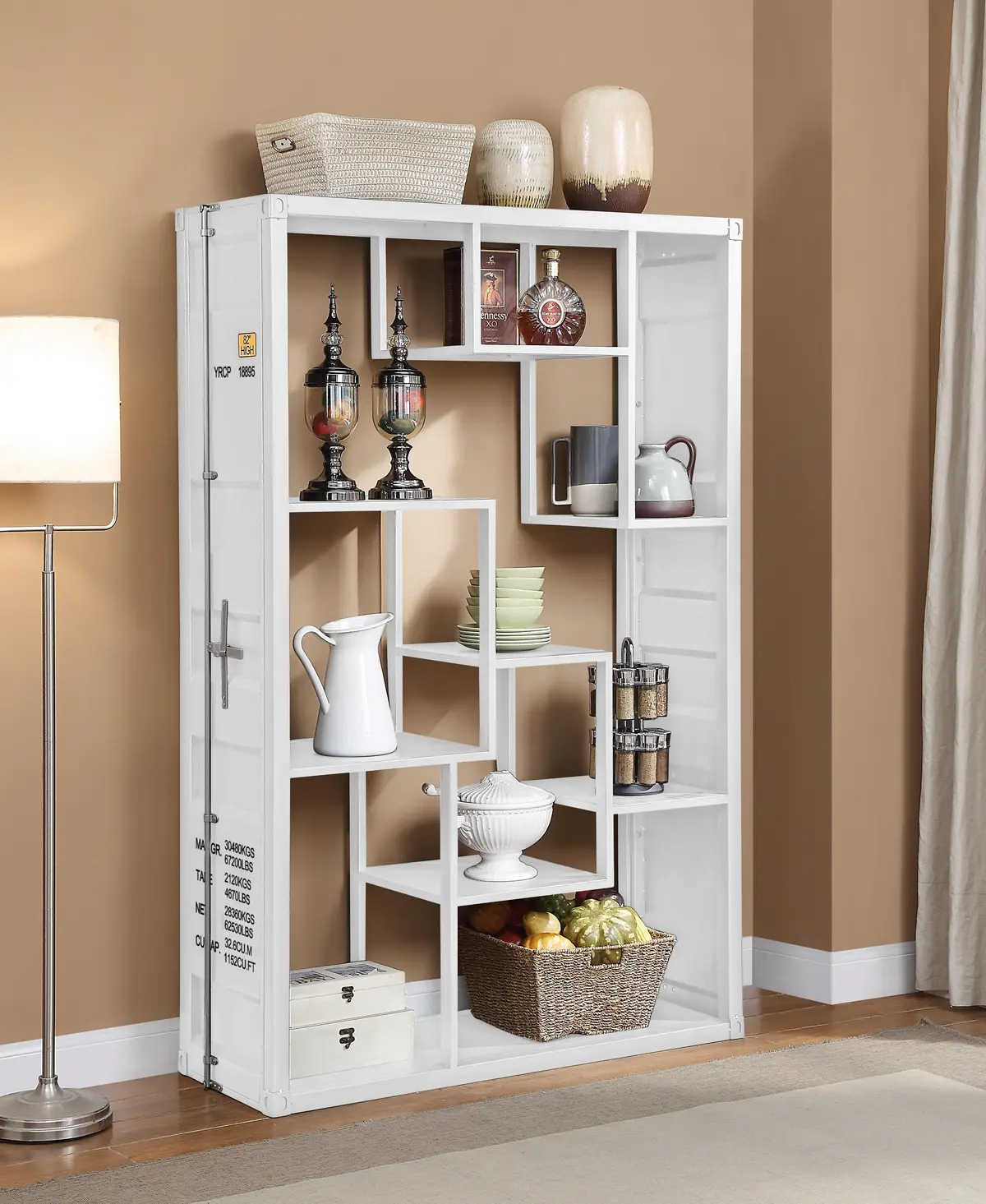 Cargo White Shelf Rack / Book Shelf 1