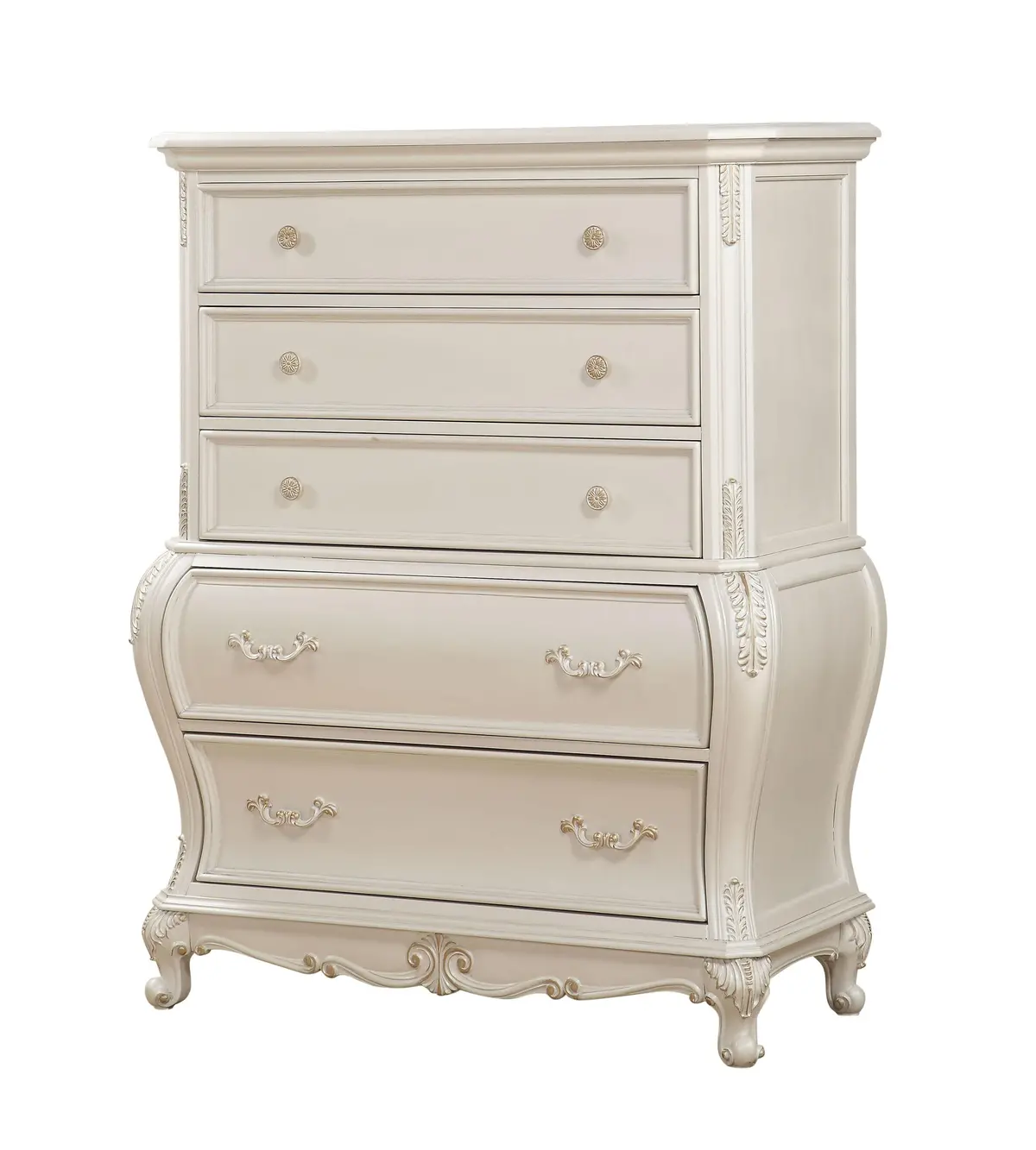 Chantelle Pearl White Chest 1