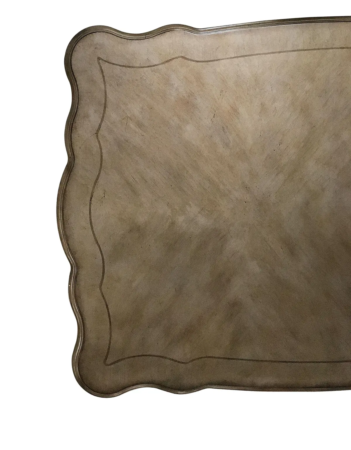 Chantelle Antique Platinum Dining Table 1