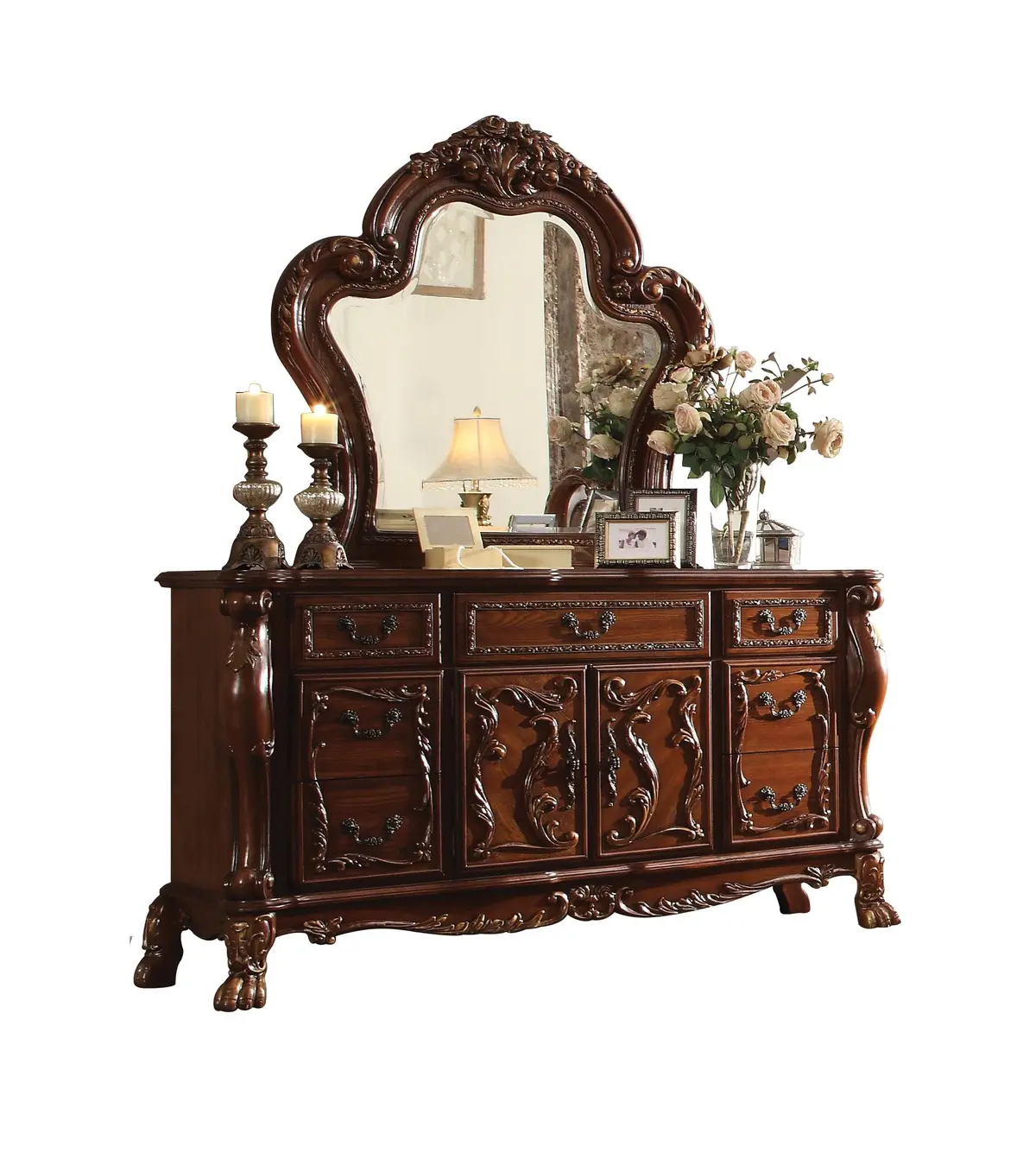 Dresden Cherry Oak Mirror 1