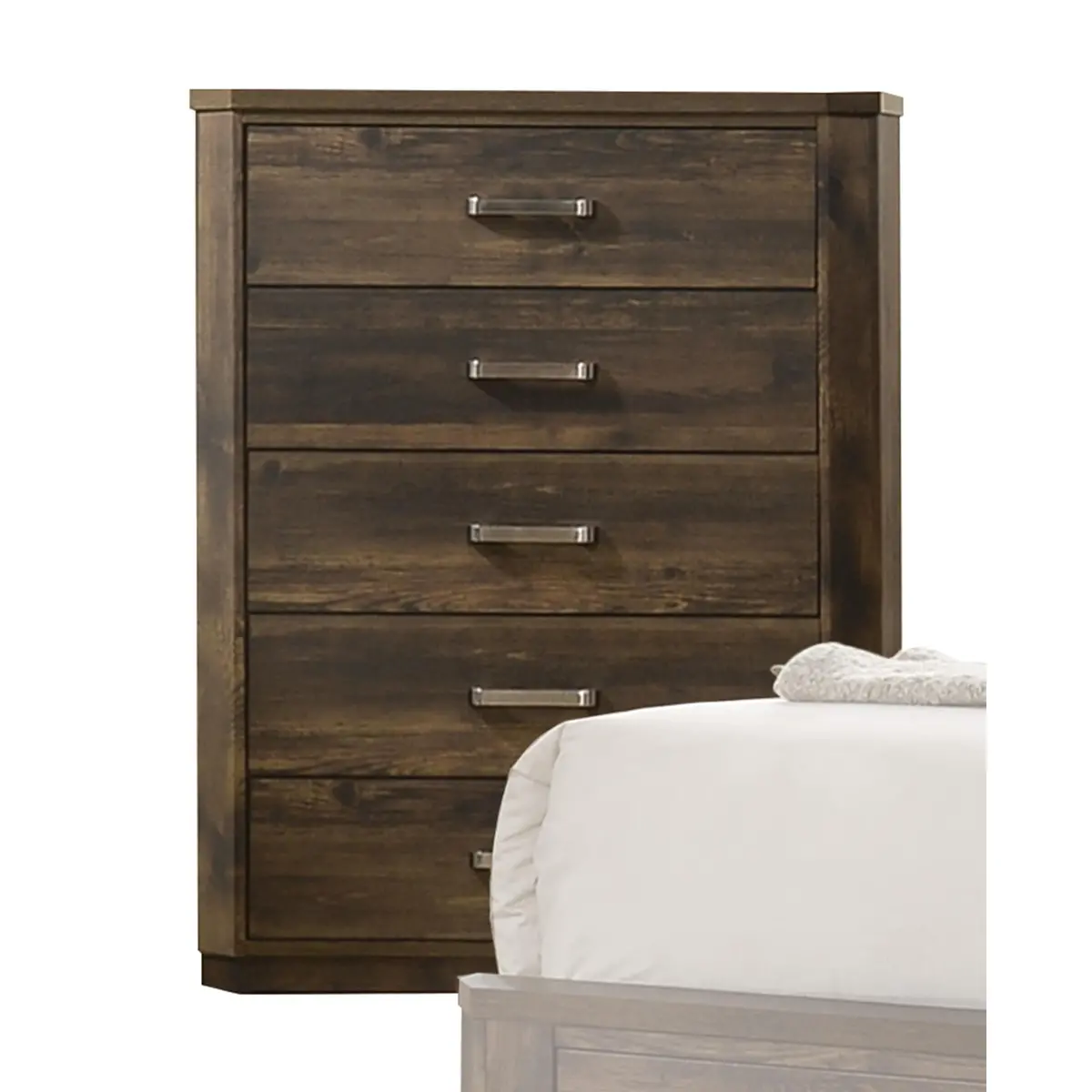 Elettra Rustic Walnut Chest 1