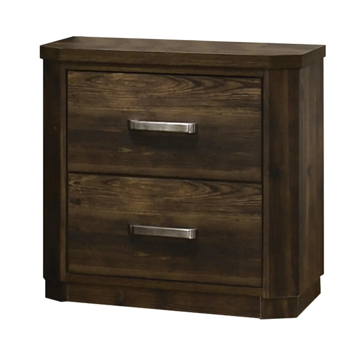 Elettra Rustic Walnut Nightstand 1