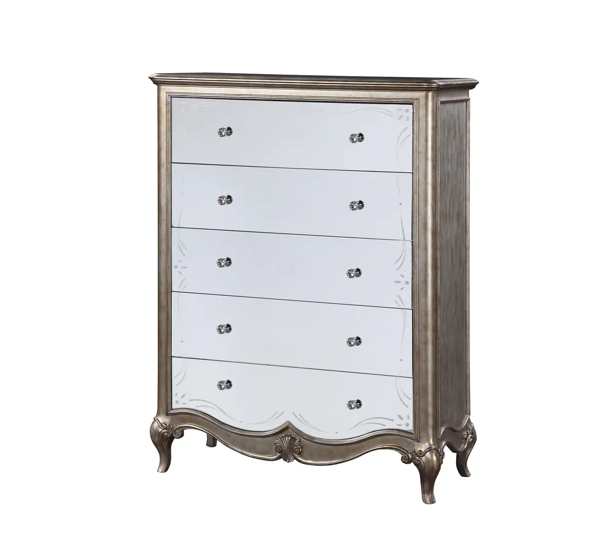 Esteban Antique Champagne Chest 1