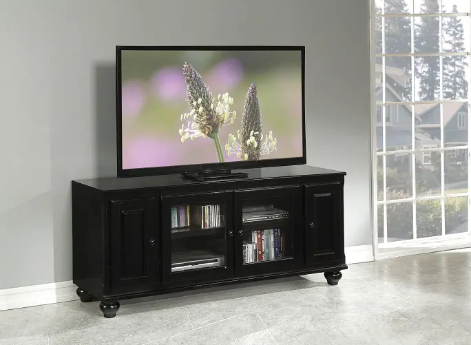 Ferla Black Tv Stand 1