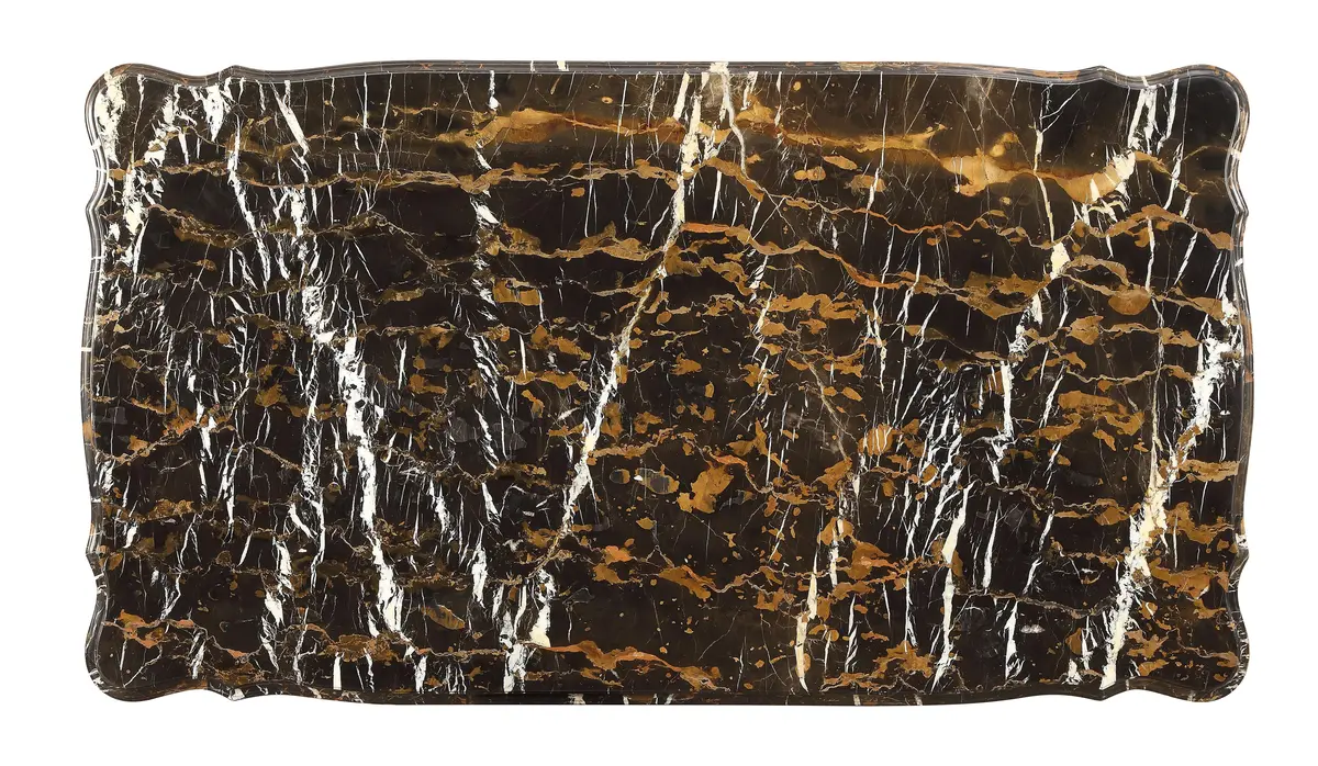 Forsythia Marble & Walnut Coffee Table 1