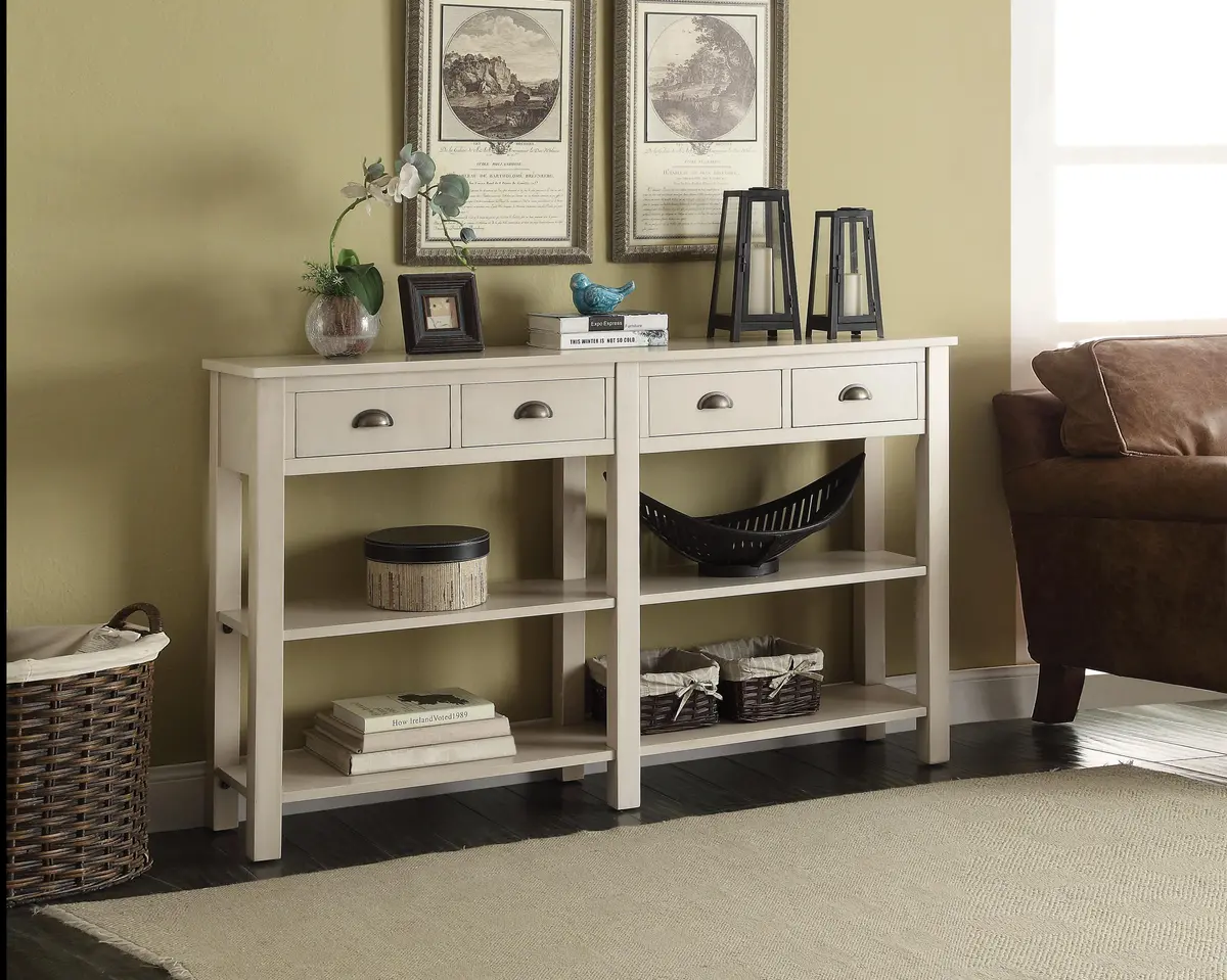 Galileo Cream Console Table 1