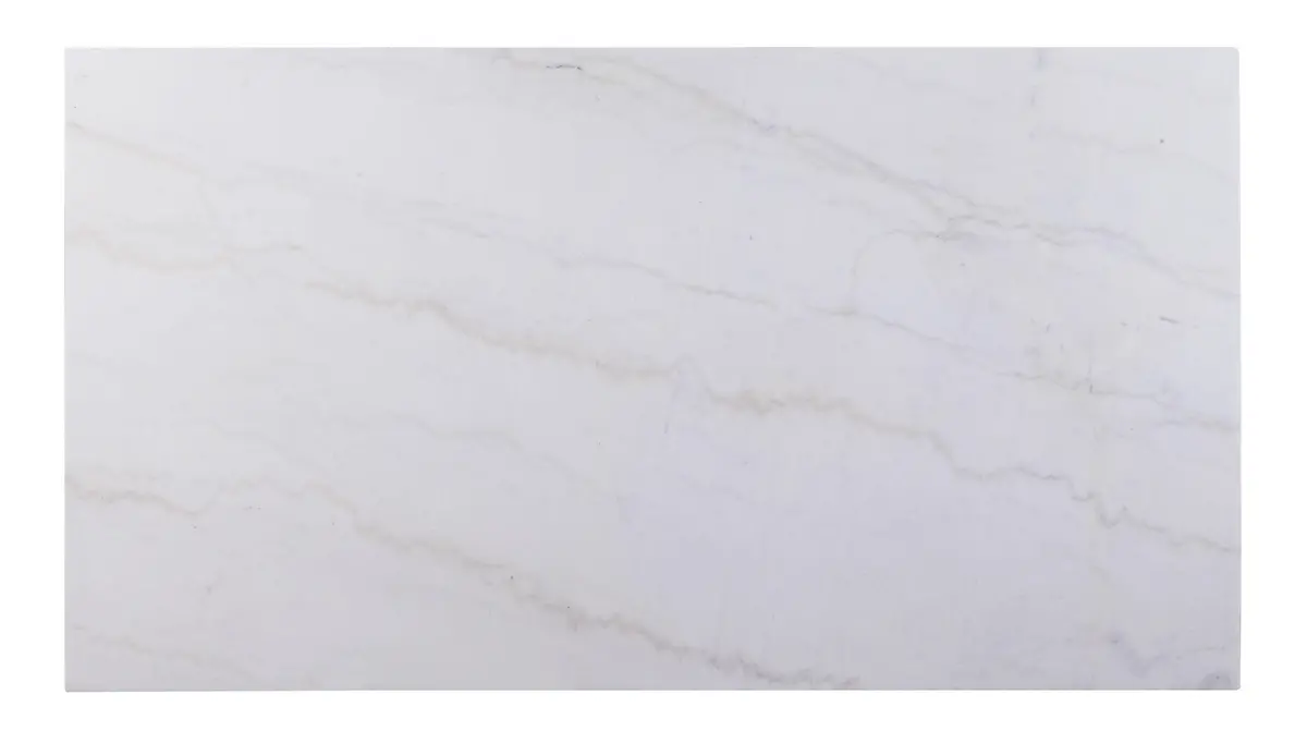 Gerardo White Marble & Weathered Espresso Dining Table 1