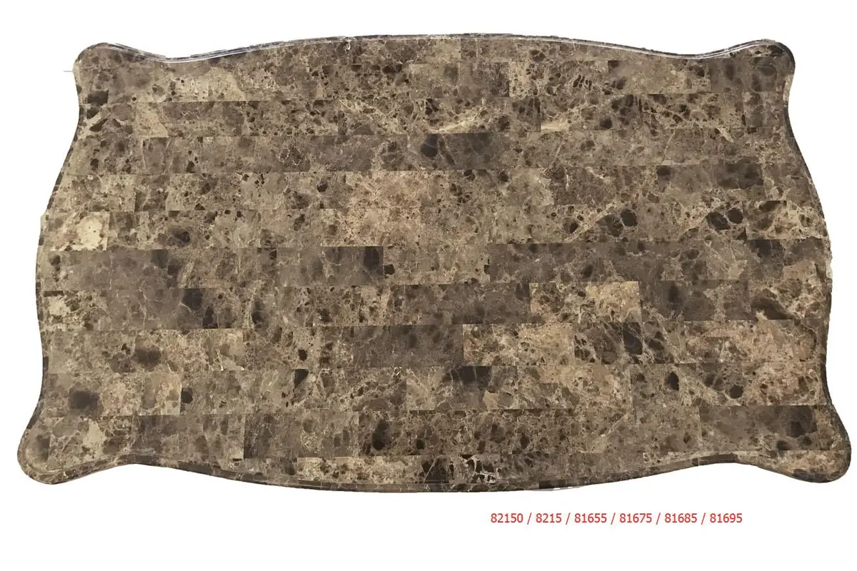 Devayne Marble & Dark Walnut Coffee Table 1