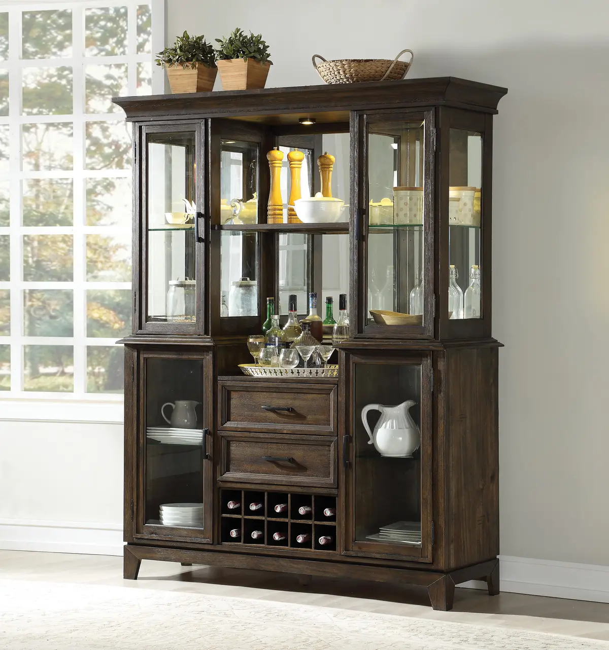Jameson Espresso Hutch & Buffet 1