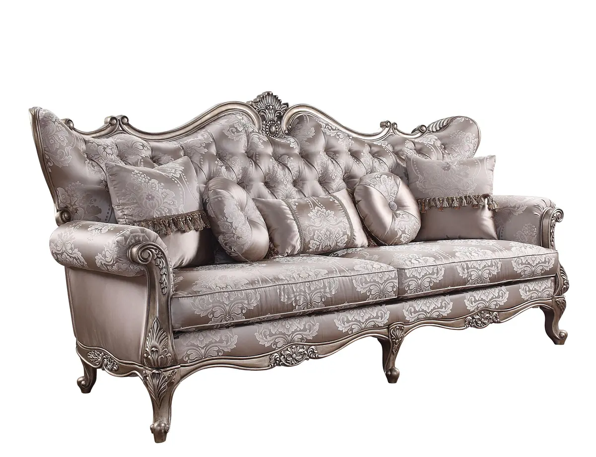 Jayceon - Sofa - Fabric & Champagne 1