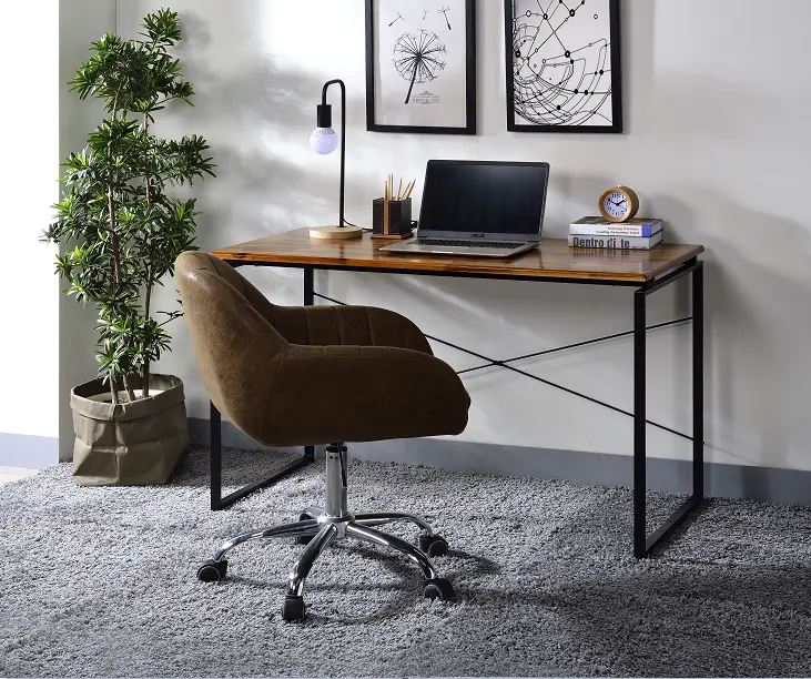 Jurgen Oak & Black Desk 1