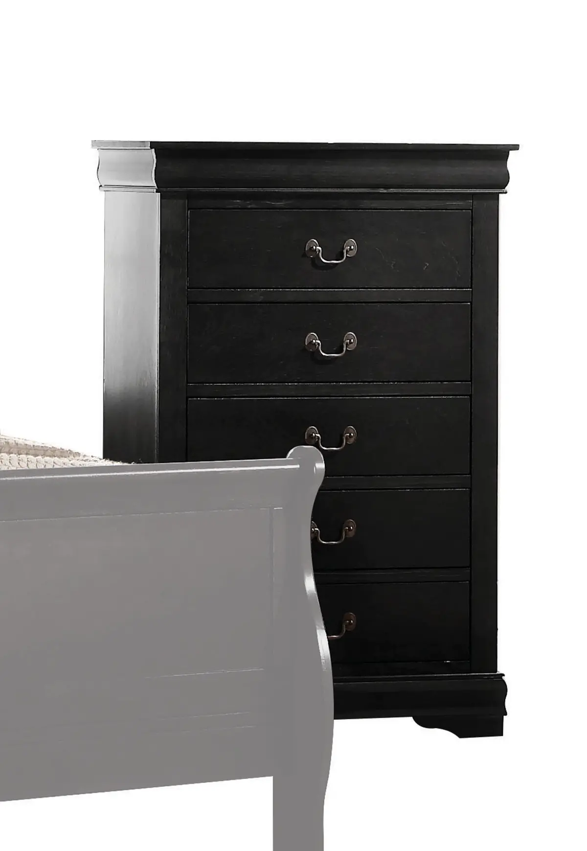 Louis Philippe Black Chest 1