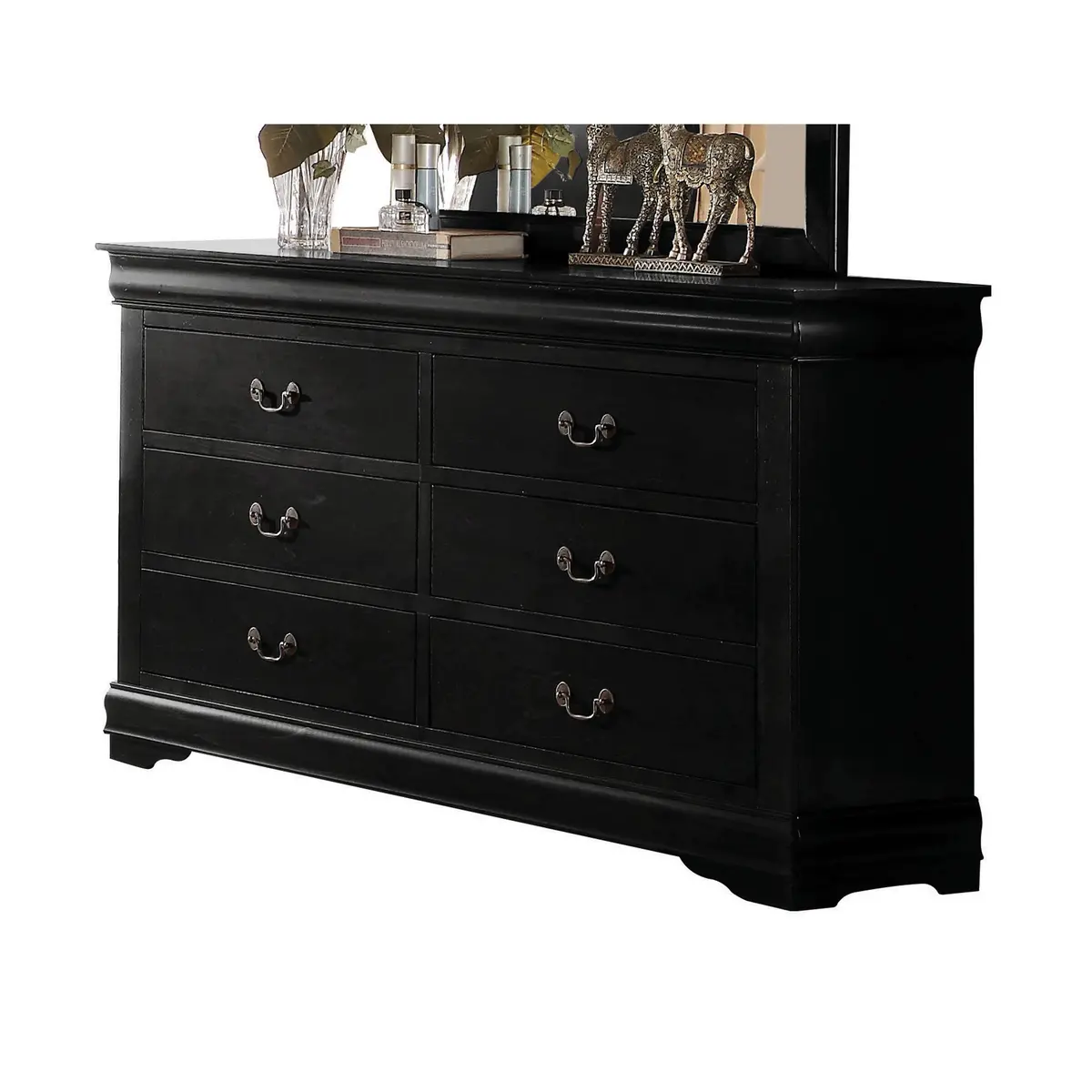 Louis Philippe Black Dresser 1