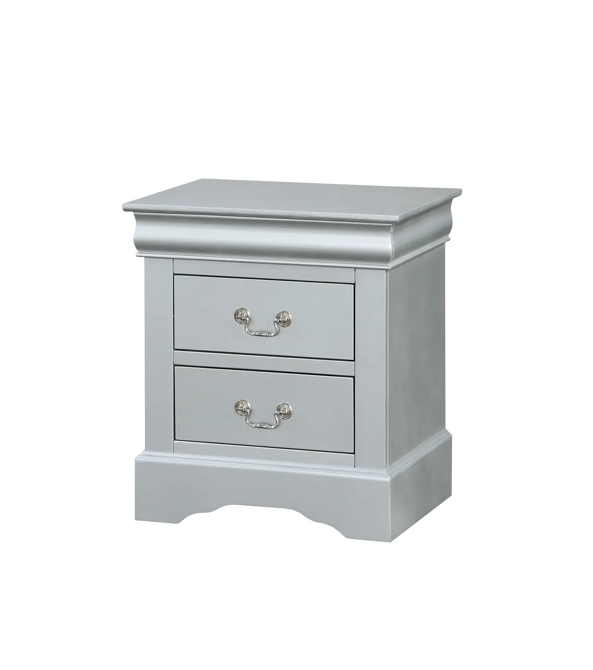 Louis Philippe Iii Platinum Nightstand 1