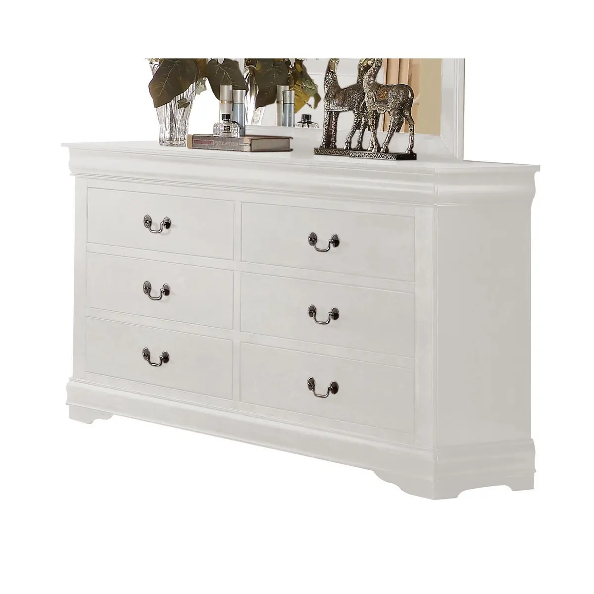 Louis Philippe White Dresser 1