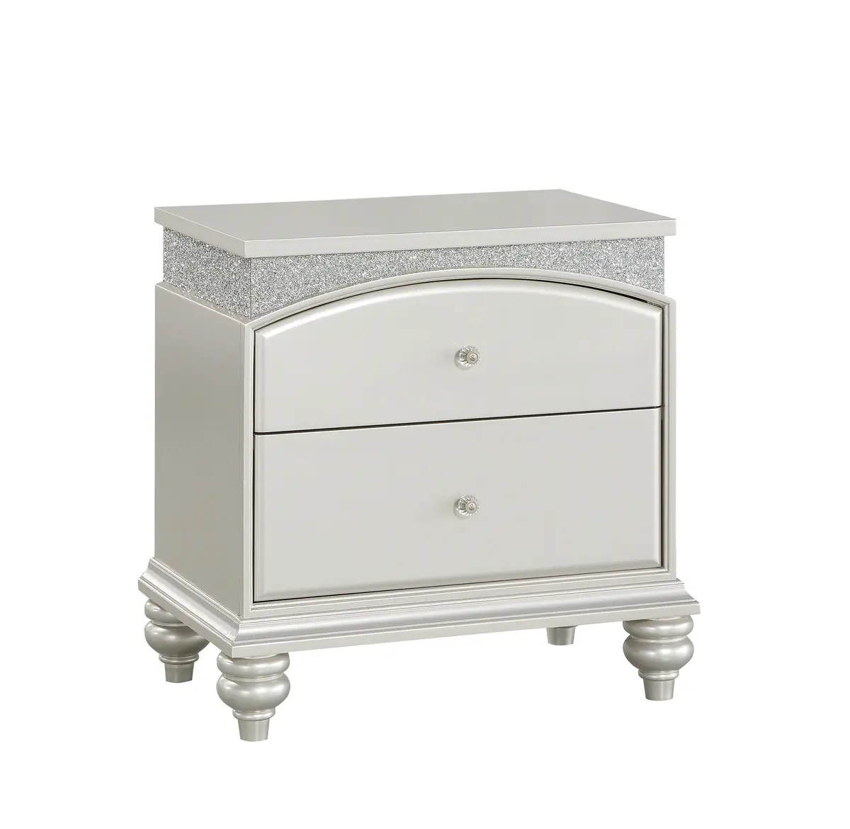 Maverick Platinum Nightstand 1