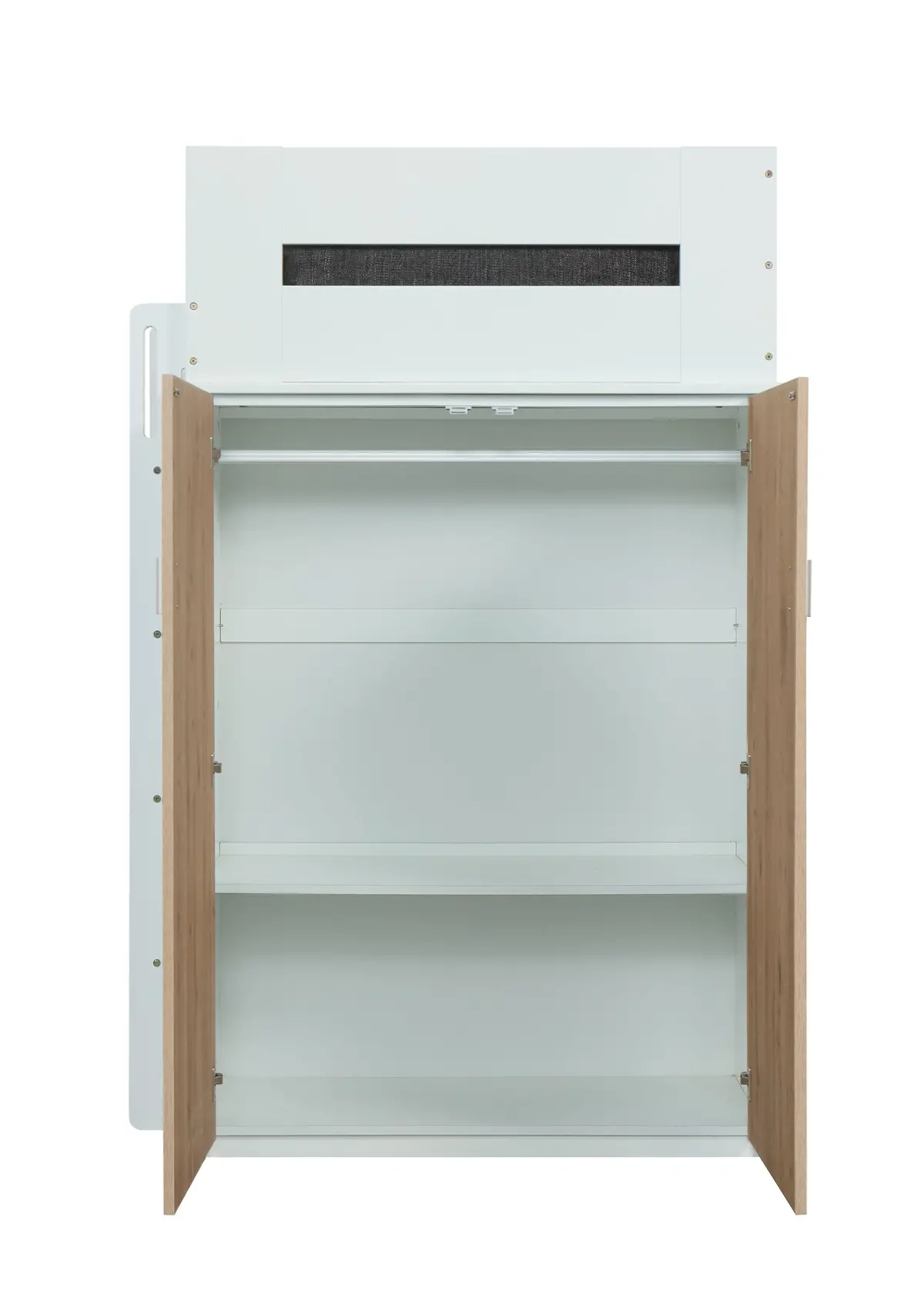 Nerice White & Oak Loft Bed 1