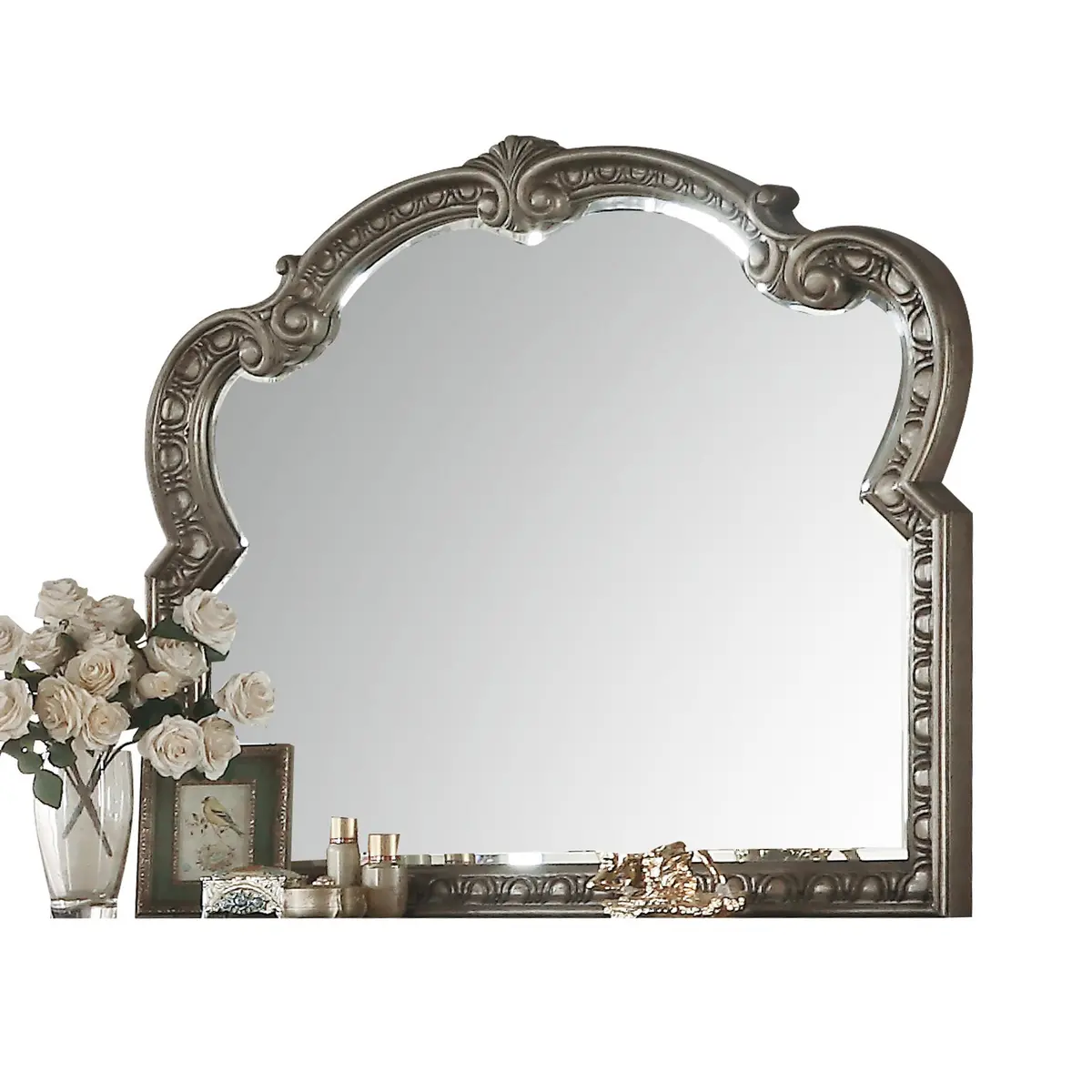 Northville Antique Silver Mirror 1