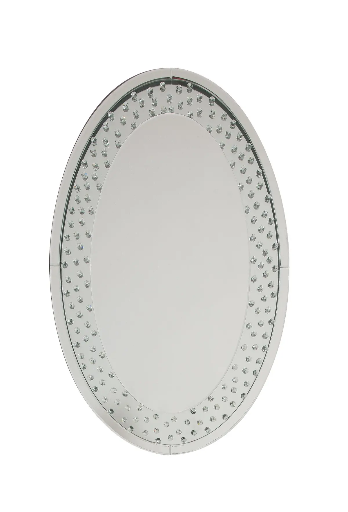 Nysa Mirrored & Faux Crystals Wall Decor 1