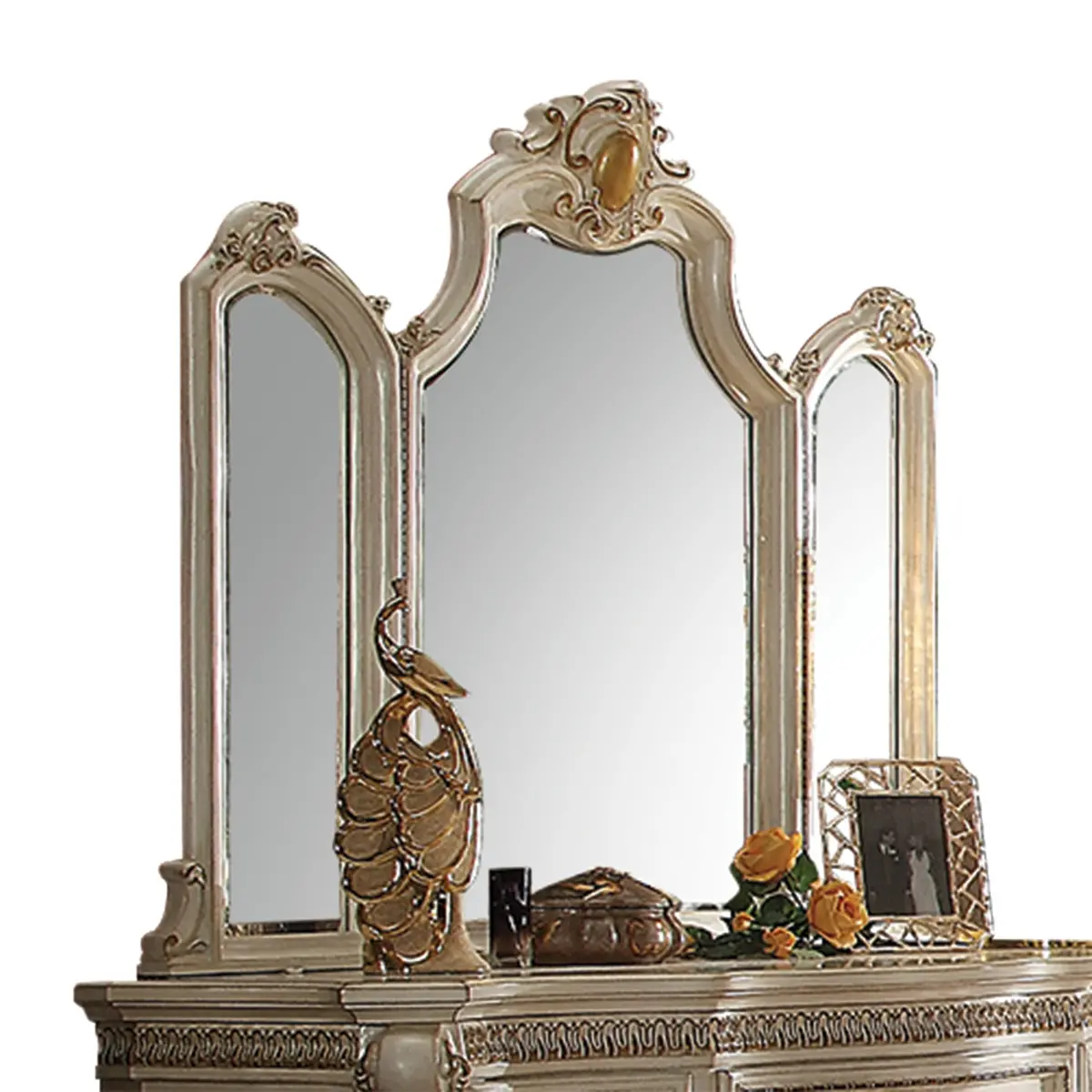 Picardy Antique Pearl Mirror 1