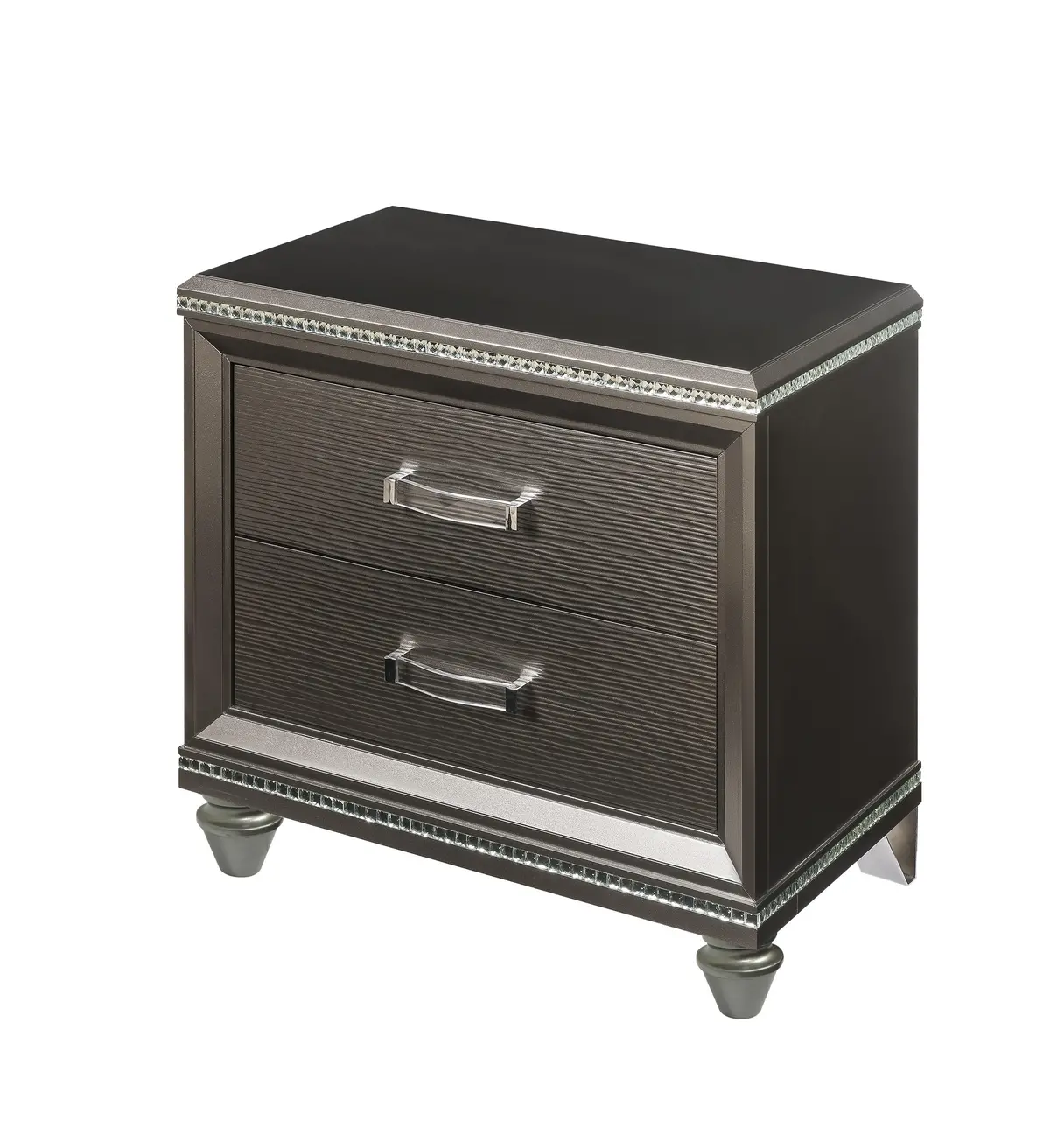 Sadie Dark Champagne Nightstand 1
