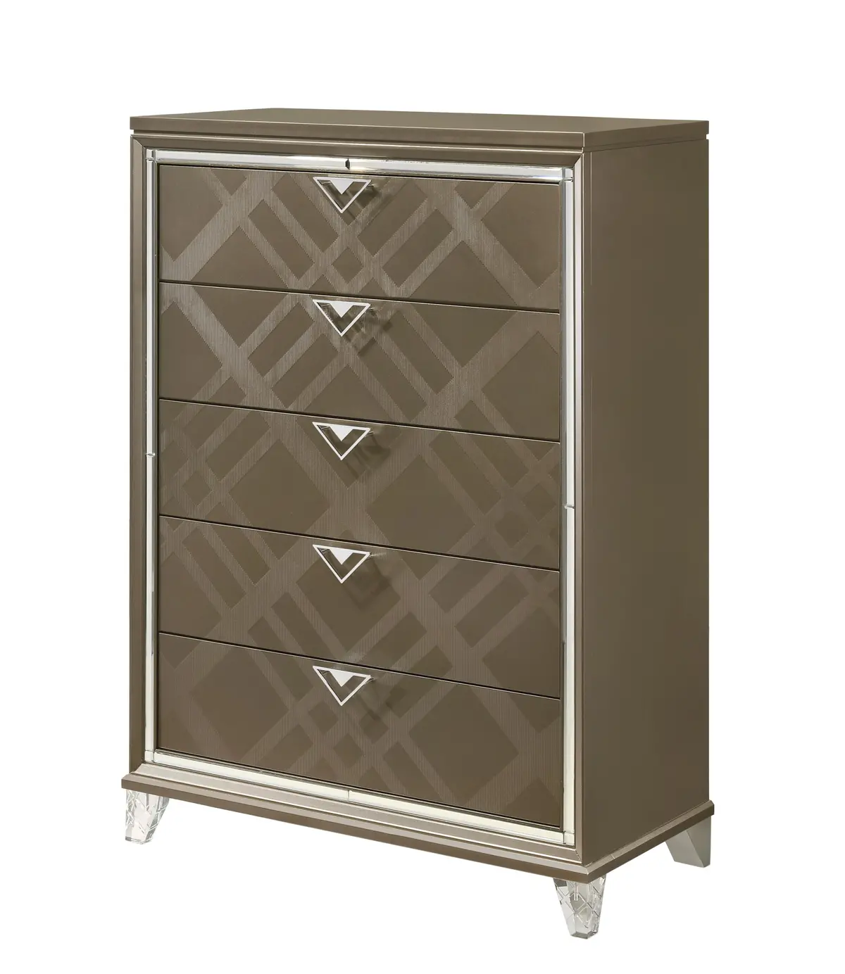 Skylar Dark Champagne Chest 1