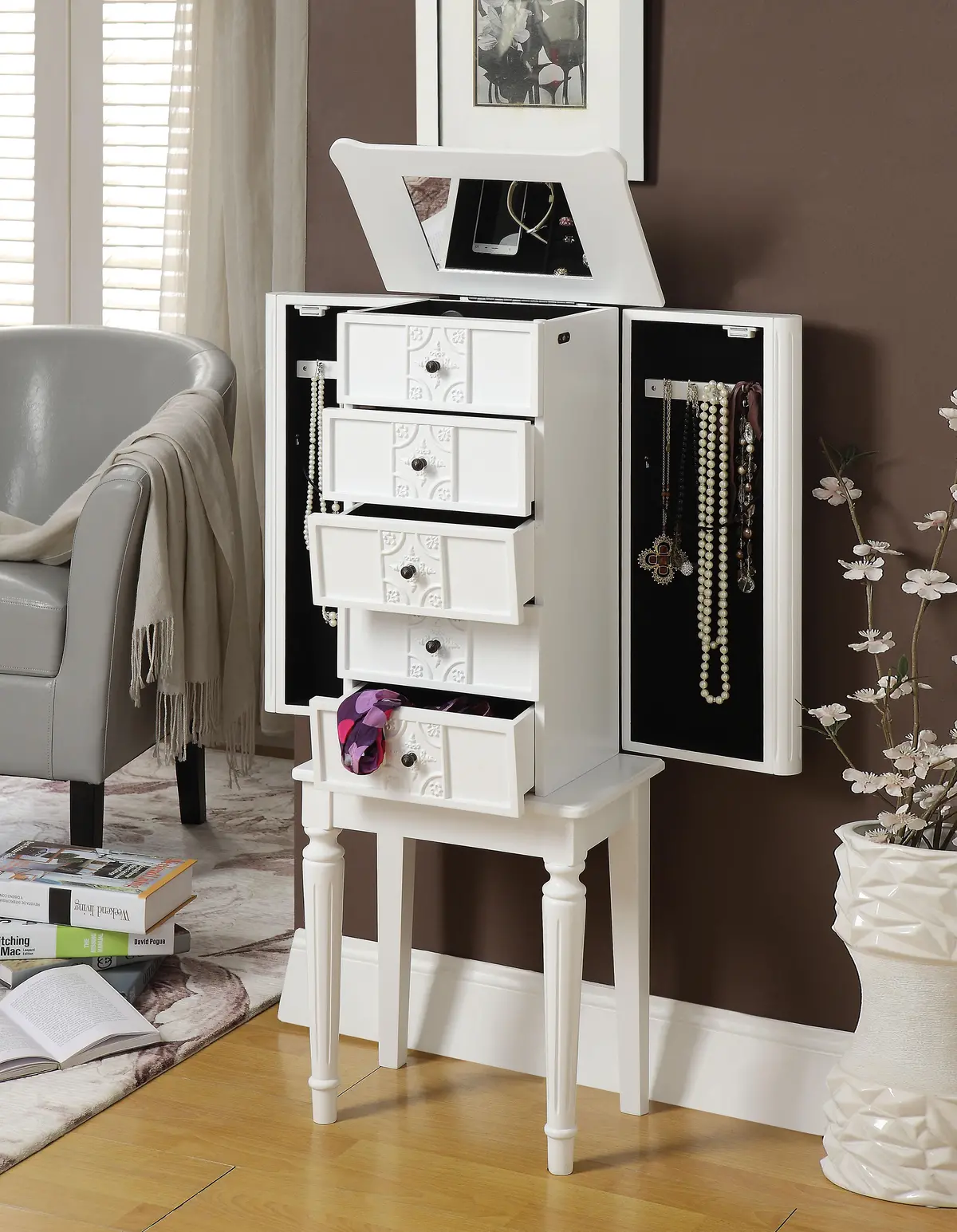 Tammy White Jewelry Armoire 1