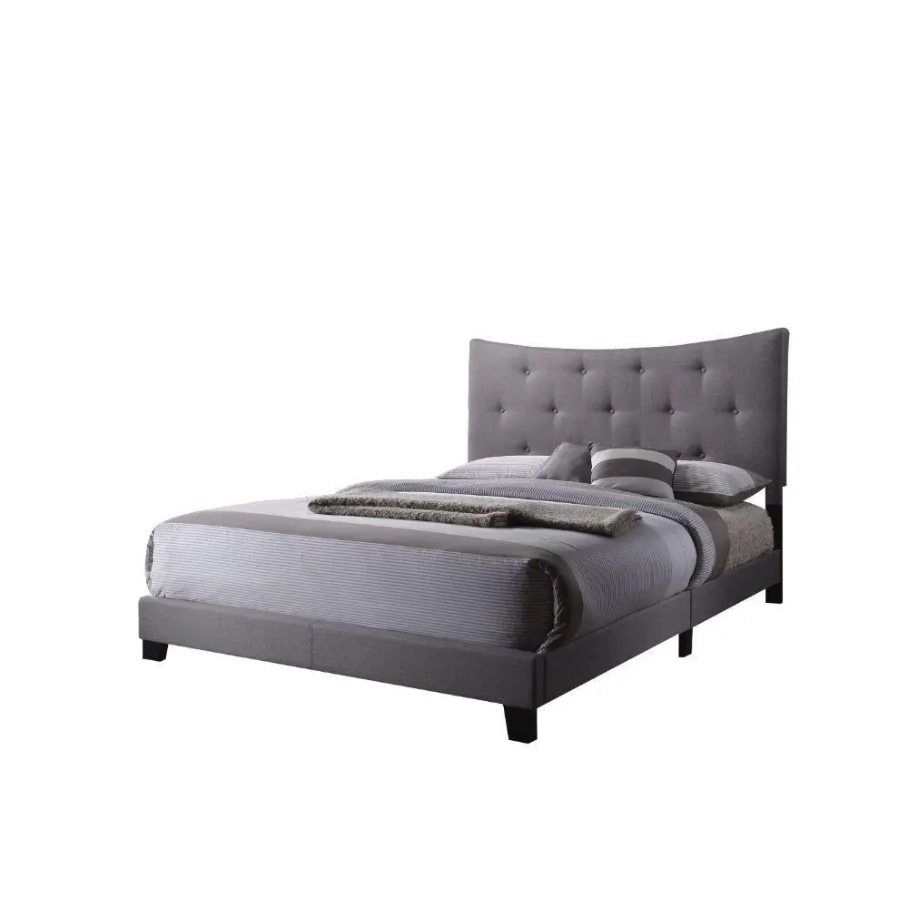 Venacha - Queen Bed - Gray, Dark - 85" 1