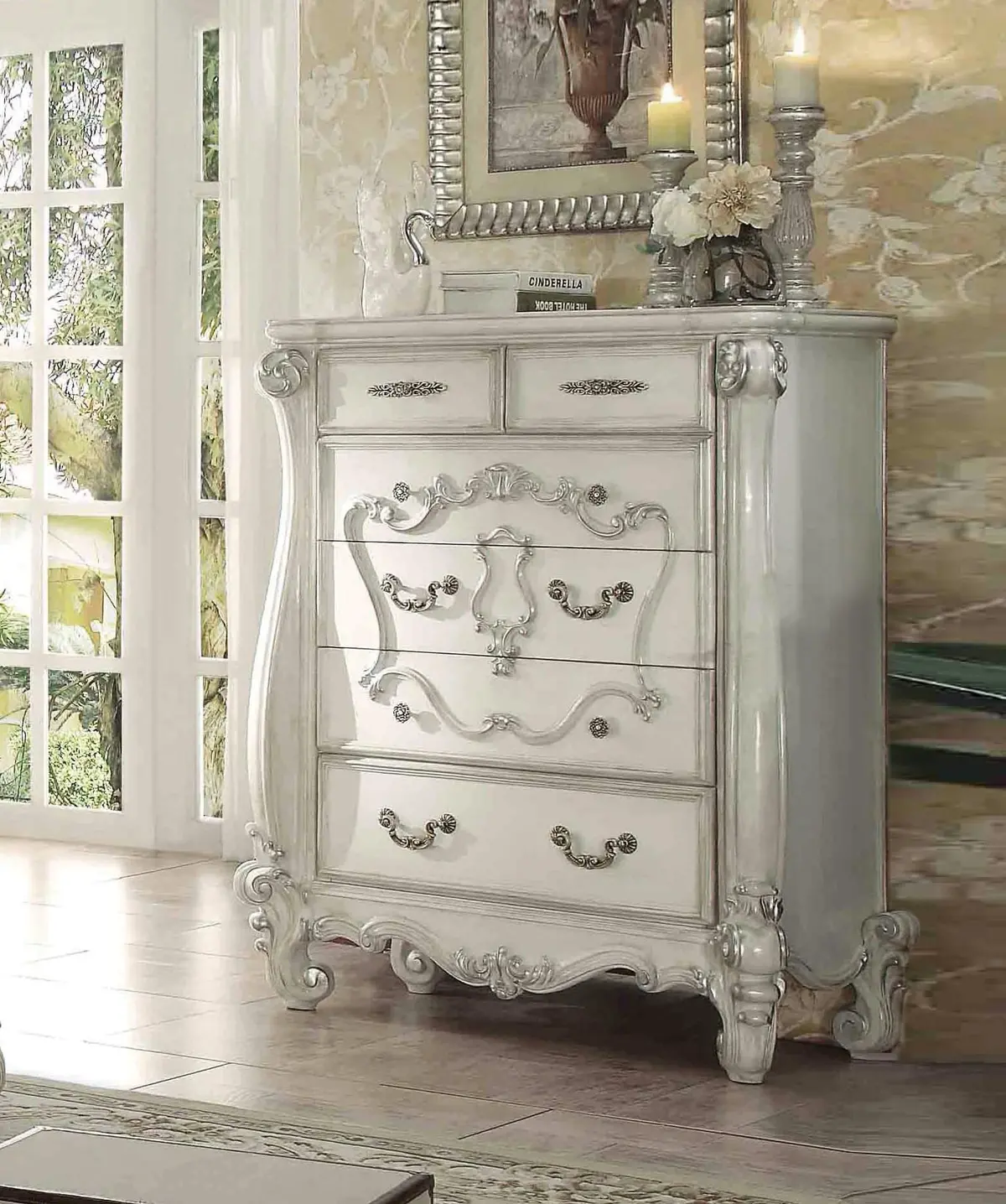 Versailles Bone White Chest 1