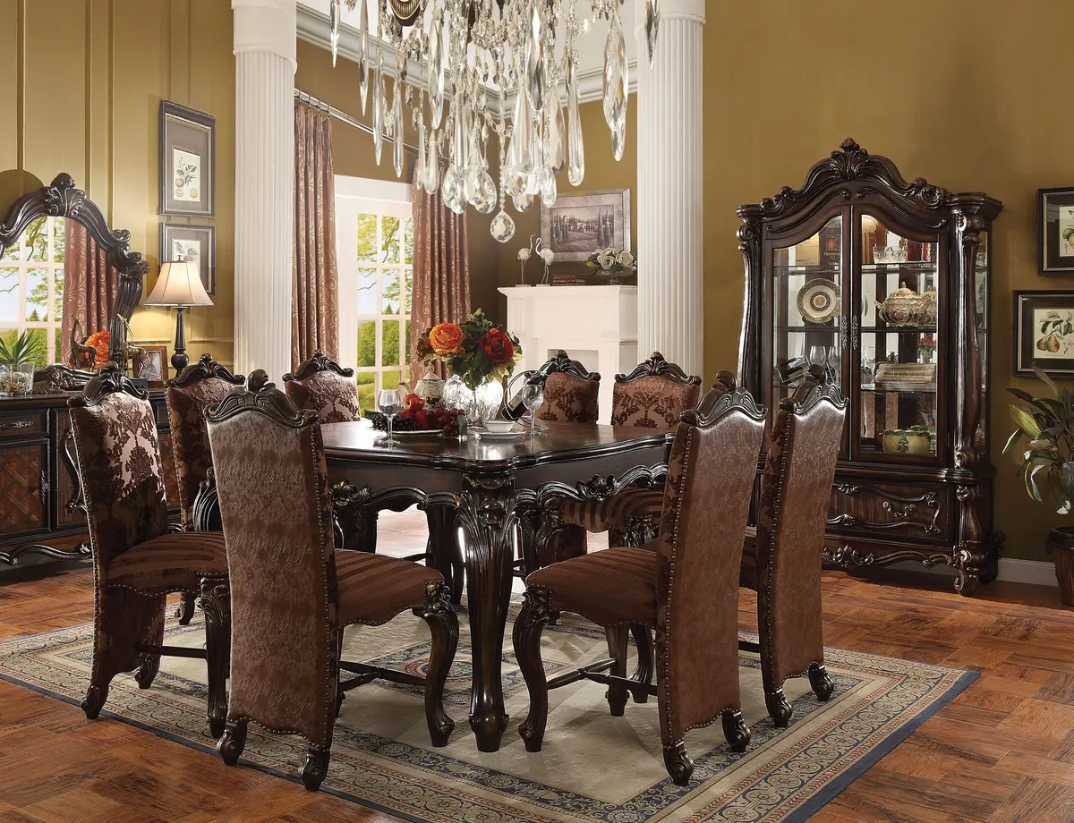Versailles Cherry Oak Counter Height Table 1