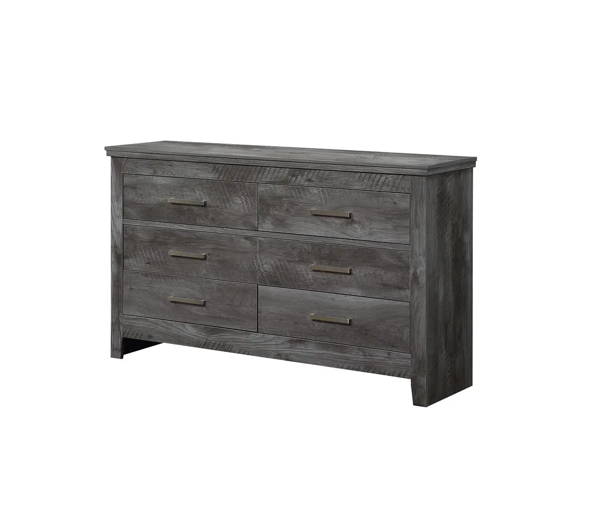 Vidalia Rustic Gray Oak Dresser 1