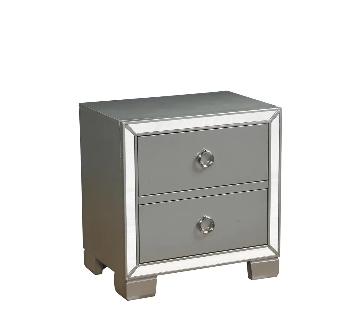Voeville Ii Platinum Nightstand 1