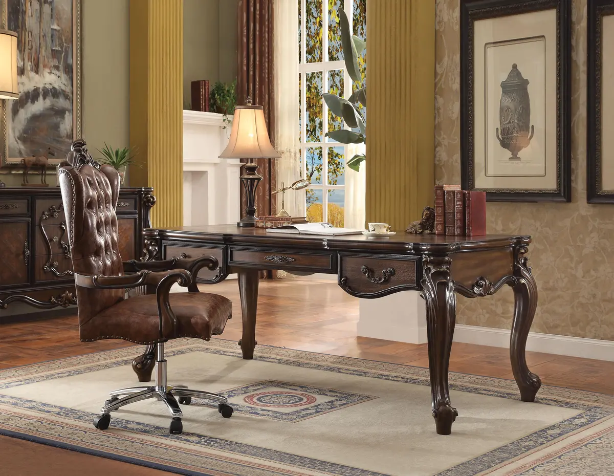 Versailles Cherry Oak Desk 1