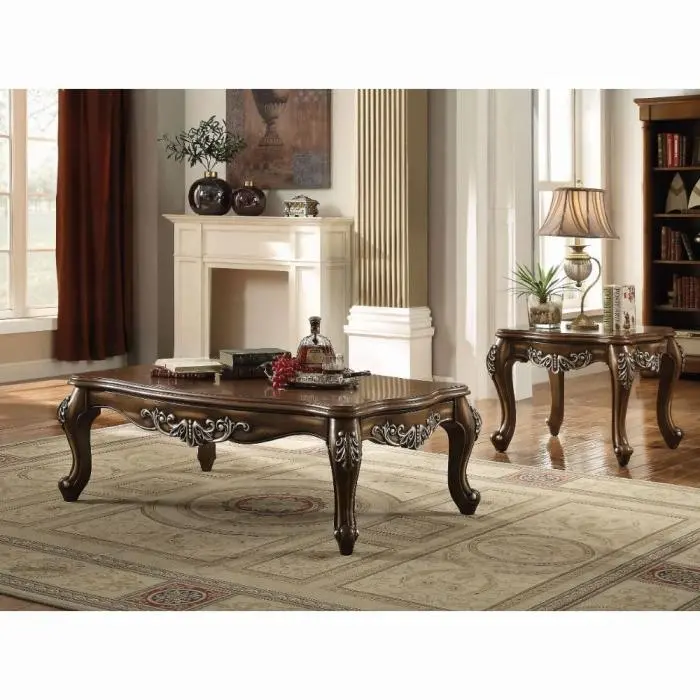 Latisha Antique Oak Coffee Table 1