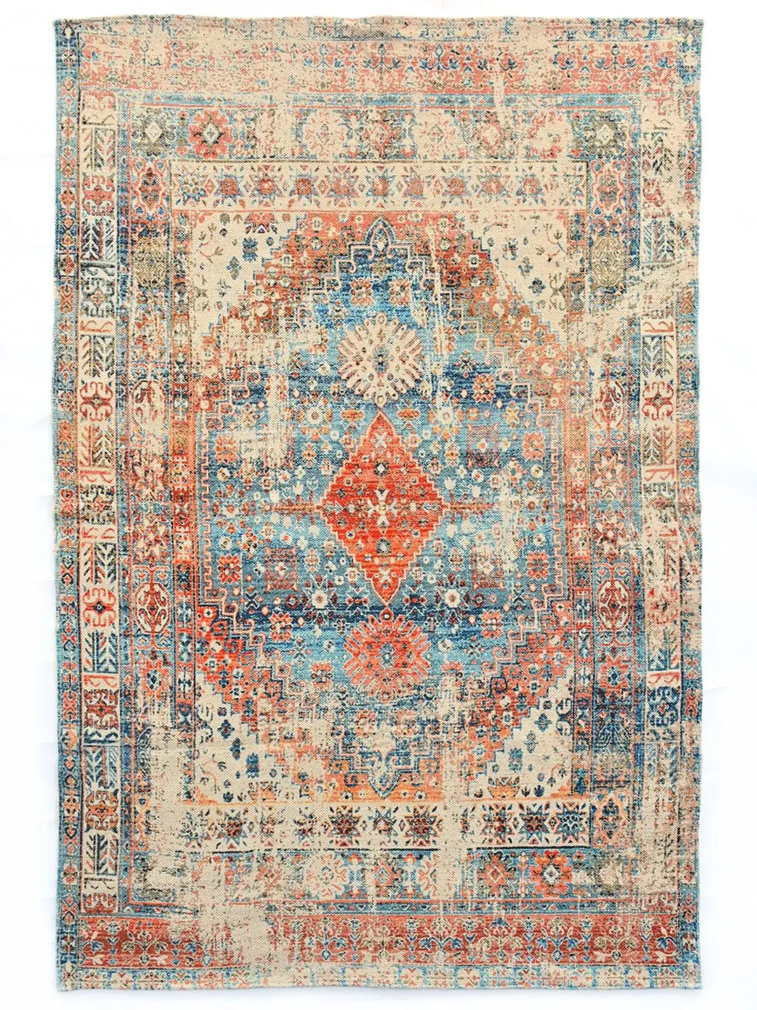 Alvira - Printed Cotton Rug 1
