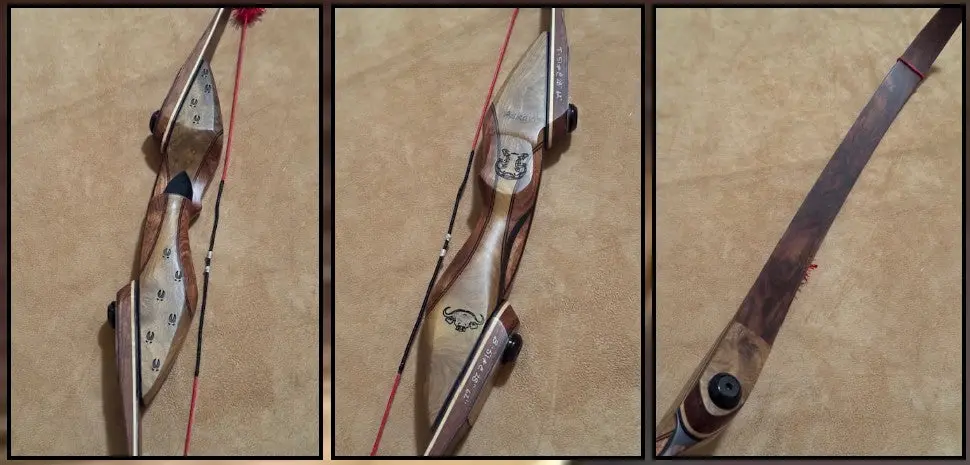 Bwana Bows Askari Recurve, Rh, 51# @ 28", 62" Amo 1