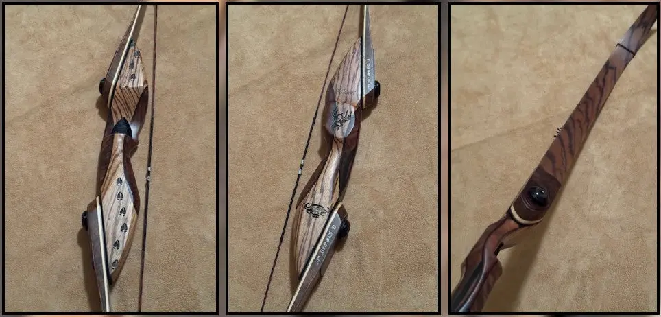Bwana Bows Askari Recurve, Rh, 53# @ 28", 60" Amo 1