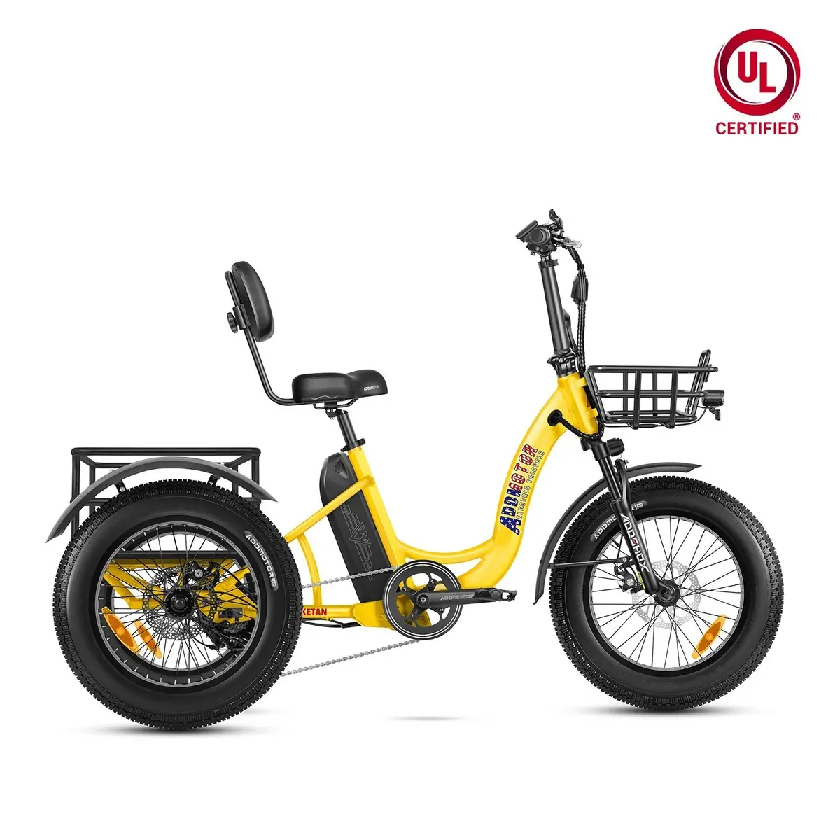Addmotor 750W 48V Triketan Ii M-330 Rear Trike Electric Bike 1